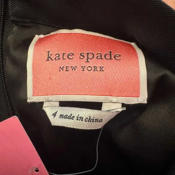 kate spade new york Faille Knott Dress - size 4 - Picture 7 of 9